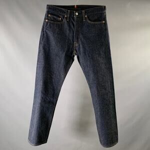 RESOLUTE Size 31 Navy Cotton Relax Jeans